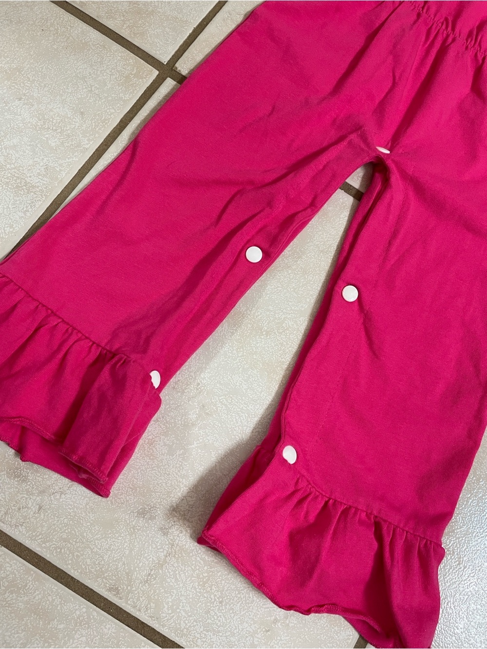 Big Sister Ruffled Romper - Picture 2 of 8